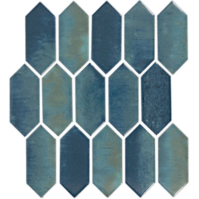Daltile Miramo 2" x 5" Ceramic Picket Wall Mosaic (12 PCS Per Carton) (8.76 SQFT Per Carton)