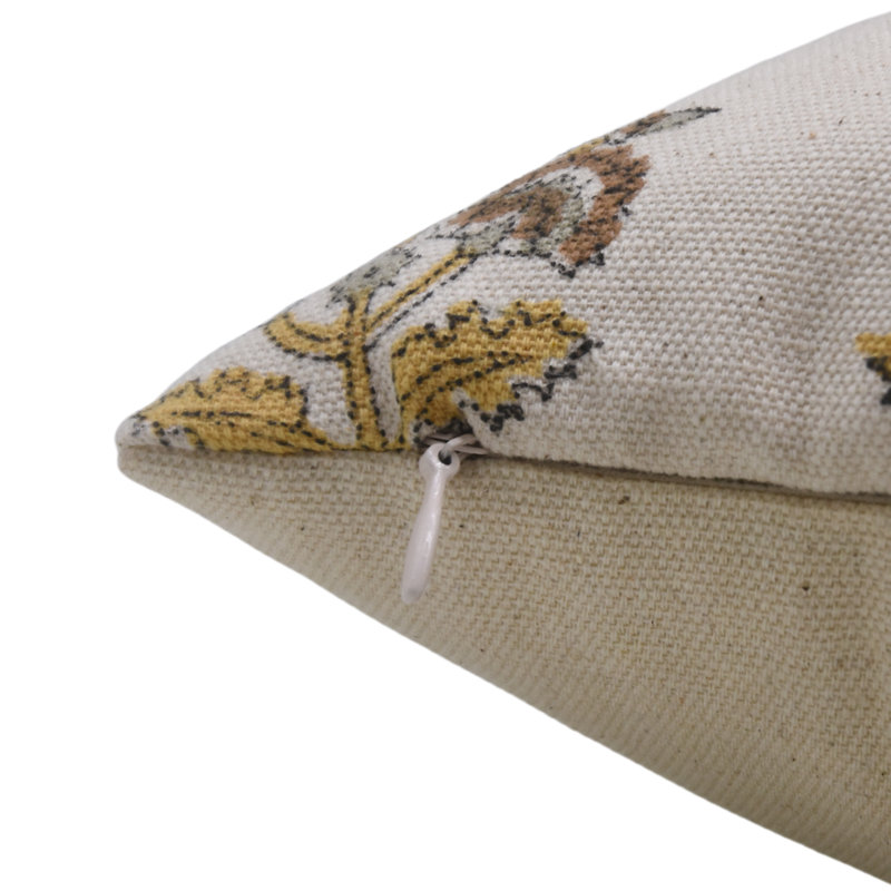 Housse de coussin en coton fabriquée à la main de style Fab Divine, impression de bloc de coussin pour canapé, décor de maison, feu de circulation, taille 14 po x 14 po