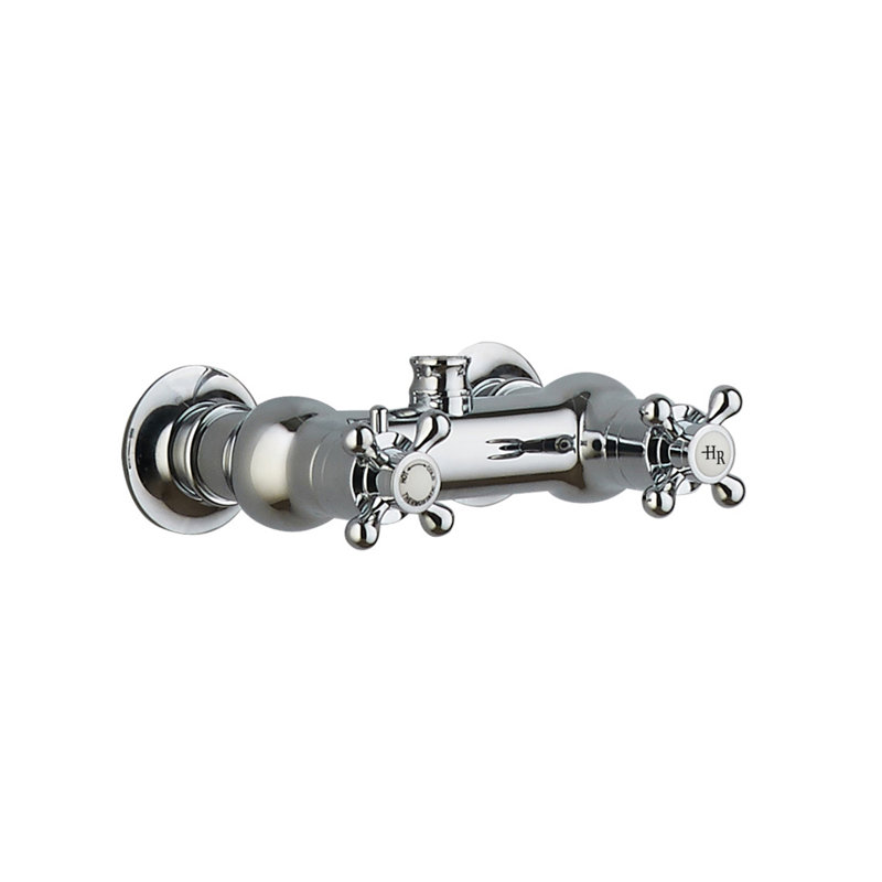 Twin Exposed Thermostatic Shower Valve