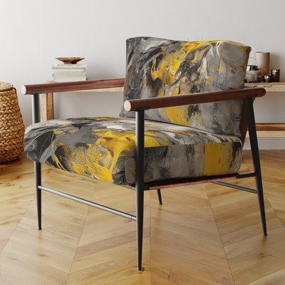 Fauteuil d'appoint en velours Mystery Awakening