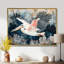 «Audrinna Pelican Flying Above Ocean Landscape», art mural sur toile Pelican-497428242-319154994-497428250