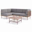 L-Shaped Patio Sectional Set with Cushions-1267836697-1267836699