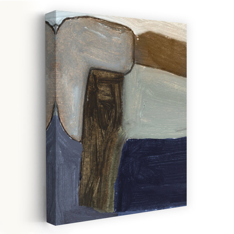 Art contemporain contemporain abstrait, H 24 po x l 16 po