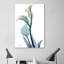 « gold splash calla lilly », reproduction d’impression sur toile tendue-23605386