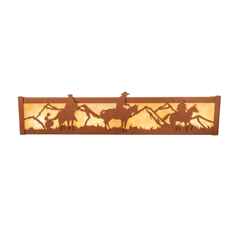 Rustic Lodge 4 - Light Bath Bar