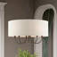 Lustre tambour 5 lumières à abat-jour Raymond-1085826018