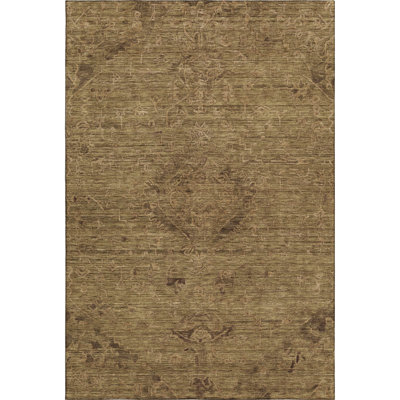 Premium Machine Washable Bovell AMF1111 Global Rug