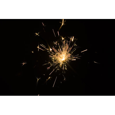 Sparkling Sparkler by Skaanild - No Frame Art Prints on Canvas