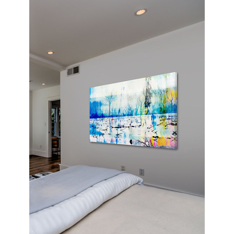 Parvez Taj - Wrapped Canvas Painting, 101cm H x 152cm W x 5cm D
