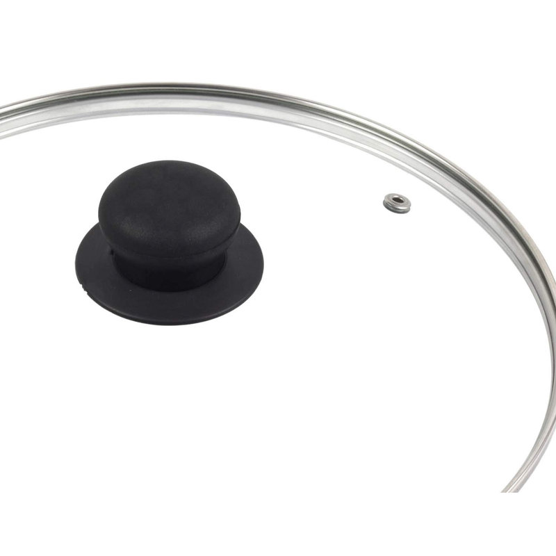 17 Stories Sylivia Glass Lid, 6.29"