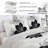 3 Piece Botanical Floral Quilt Set  with Pillow Shams Soft Lightweight Flower Bedding Set for All Season-122272499-122272497