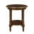 Lily Pond Philippe Round End Table with Shelf