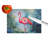 Flamingo Glass Cutting Board Large