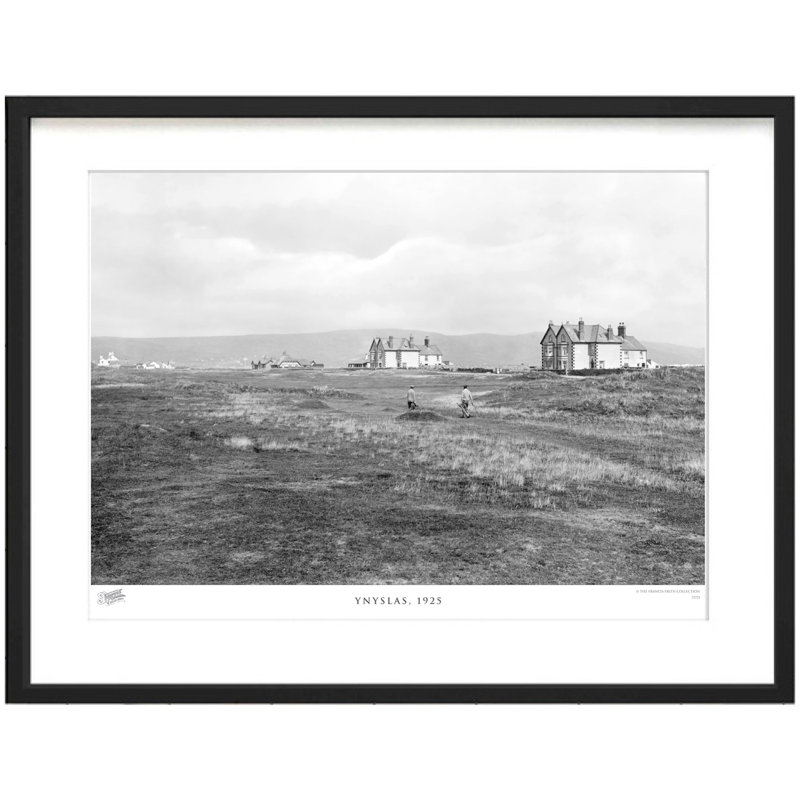 Ynyslas, 1925 - Single Picture Frame Print, 60cm H x 80cm W x 2.3cm D