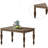 Transitional Style 1Pc Dining Table(Only Table)-1368388317