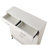 Particleboard Shoe Cabinet With Ample Storage For Home - White Functional Living Room Cubic Space