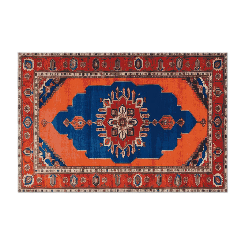 Tapis d'intérieur et d'extérieur Tabriz, Rectangulaire 3 pi x 5 pi