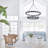 Marlyne 40 - Light Iron Dimmable Wagon Wheel Chandelier