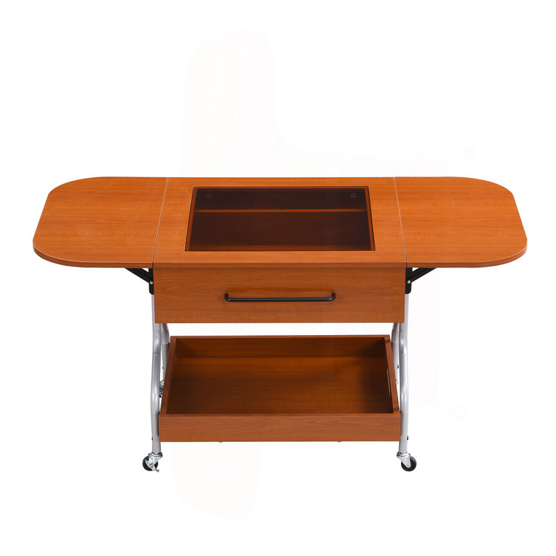 Modern Extended Coffee Table With Wheels