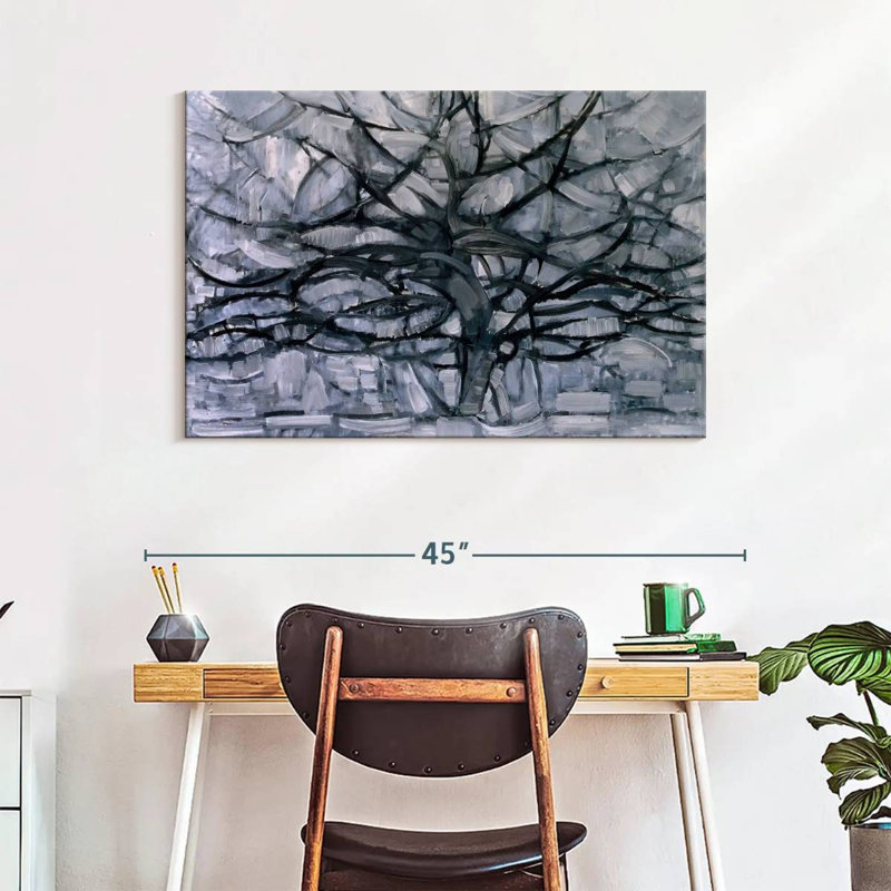 Gray Tree, 26" H x 39" W