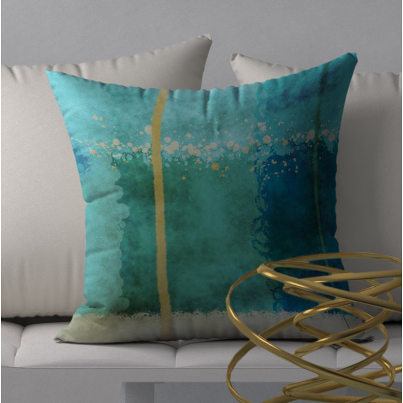 Housse de coussin carrée Exotic bits, 20 po X 20 po