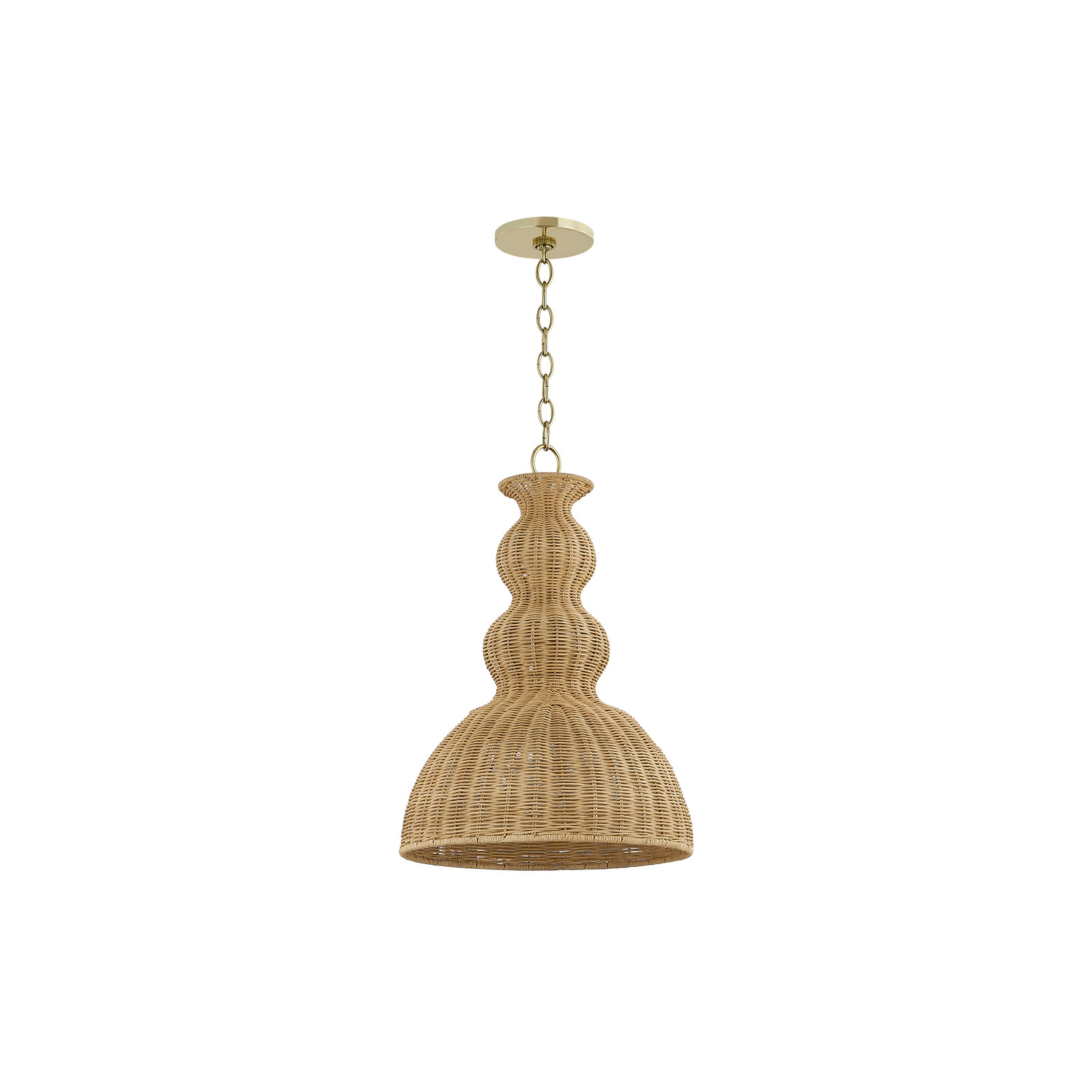 Mayla 1 Light Pendant by Megan Molten x Mitzi, 74.75" H x 26" W x 5.5" D