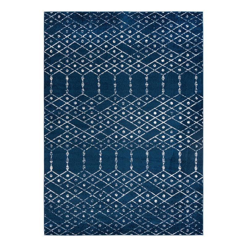 Lenwood Geometric Indoor Rug, Rectangle 10' x 14'