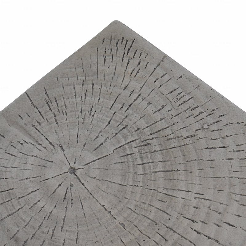 Modern Patio Side Table, Stylish Center Table Compatible With Living Room, Bedroom, Or Office, Gray