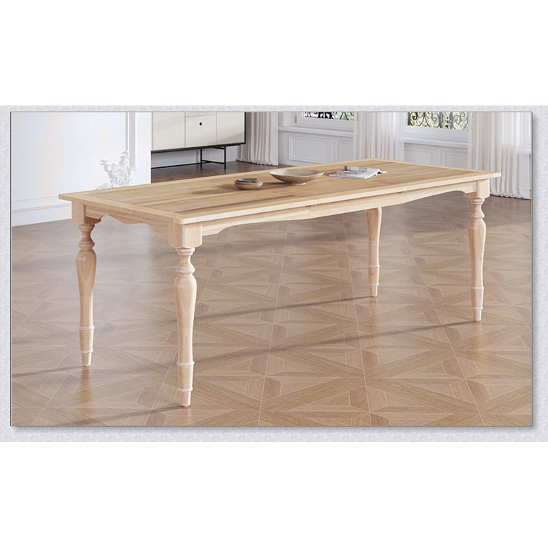 1 Piece Rectangular Dining Table without Chair
