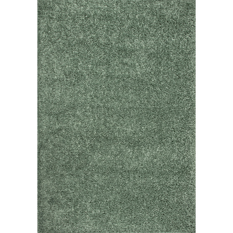 Abbiney Performance Shag Green Rug