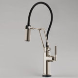 Litze® Pull Down SmartTouch® Single Handle Kitchen Faucet with Accessories