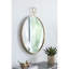 26,4 x 32,3 pouces miroir en métal doré pour le mur - salon, vestibule, bureau, reflet transparent, construction solide 26,4 x 1,8 x 32,3 pouces décorent le design en cristal-736577282-736577285
