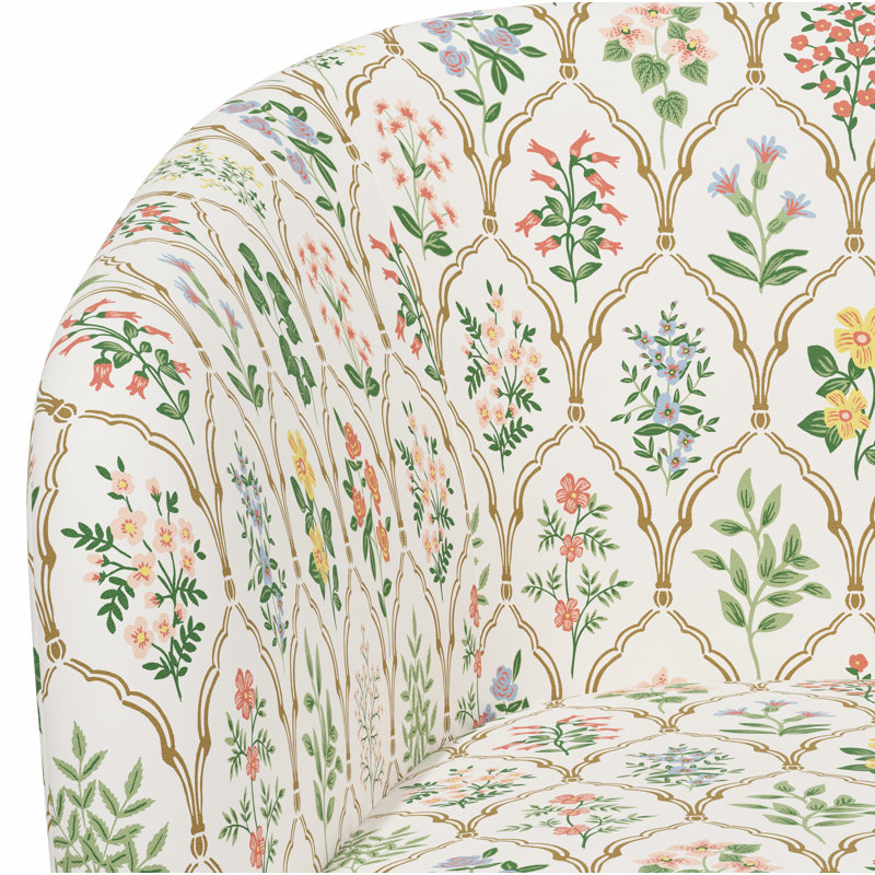 Pembroke Swivel Chair, Rpc Hawthorne Multi Linen