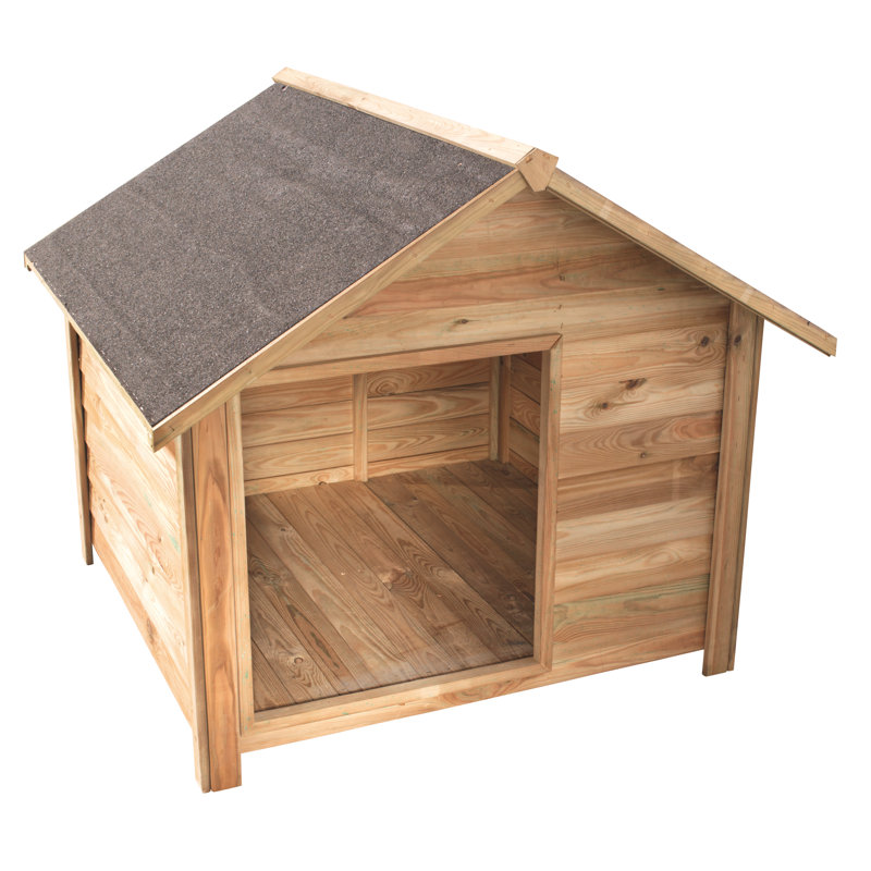 Scarlette Wood Portable Igloo Style Dog House
