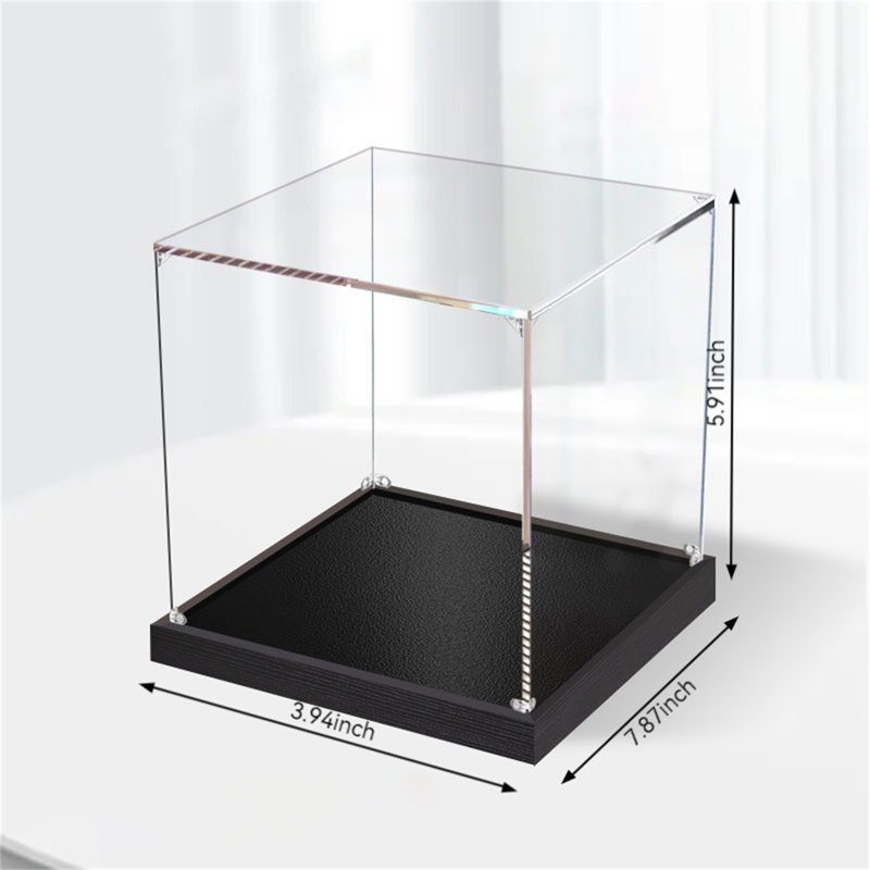 Acrylic Display Box, 5.91" H x 3.94" W x 7.87" D