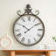Alexandros Wall Clock Metal Antique-gold Accent Clock-1304248385