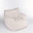 Aeri Compression Medium Adult Soft Fabric Bean Bag Chair With Foam Filled-1285459328
