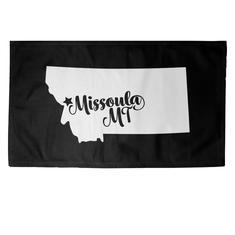 Tapis montana area black Missoula, Rectangle 2 pi x 3 pi