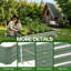 Galvanized Steel Raised Garden Bed-811543419