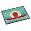 Tapis de porte d’extérieur antidérapant teckel à long teckel merry christmas-16654015-16654018