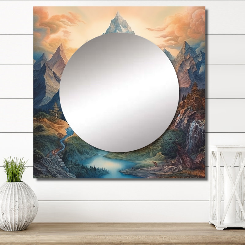 Mystical Glorious Mountain, 36 po x 36 po