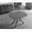 Brinkerhoff Extendable Oval Glass Top Metal Base Dining Table