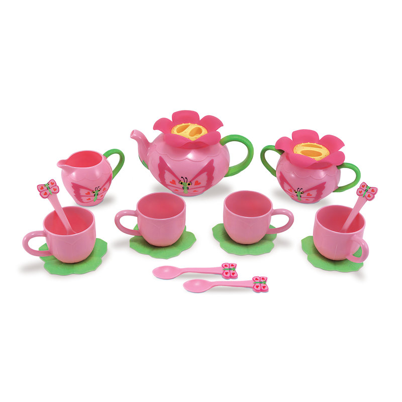 Bella 15 Piece Butterfly Tea Set