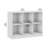 Wakesha 6 Cube Organizer Shelf, Small Cubby Storage Bookshelf For Home Office Or Living Room Organization