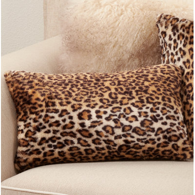 Guépard Cheetah Rectangular Pillow Cover & Insert