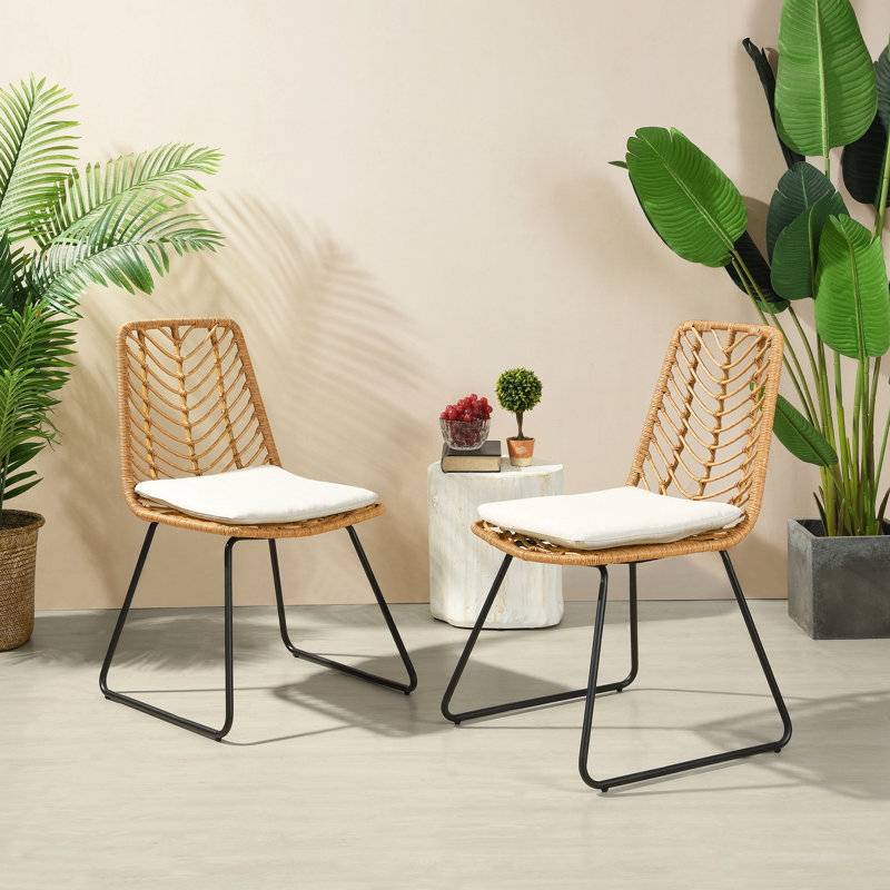 DEJA CHAIR, 2PCS avec 2 coussins