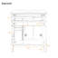 Meuble-lavabo 30 po avec lavabo en céramique-84099711