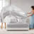 Grey 4 Pcs Twin 100% Satin Luxury Sheet - Wrinkle , Smooth And Silky, Tames Frizz, Fitted For 16" Mattresses, Open Ended Pillowcases, Helps With Hair Breakage,
