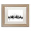 « st louis missouri horizon b&w » par michael tompsett, impression sur toile encadrée-68775725-17772303