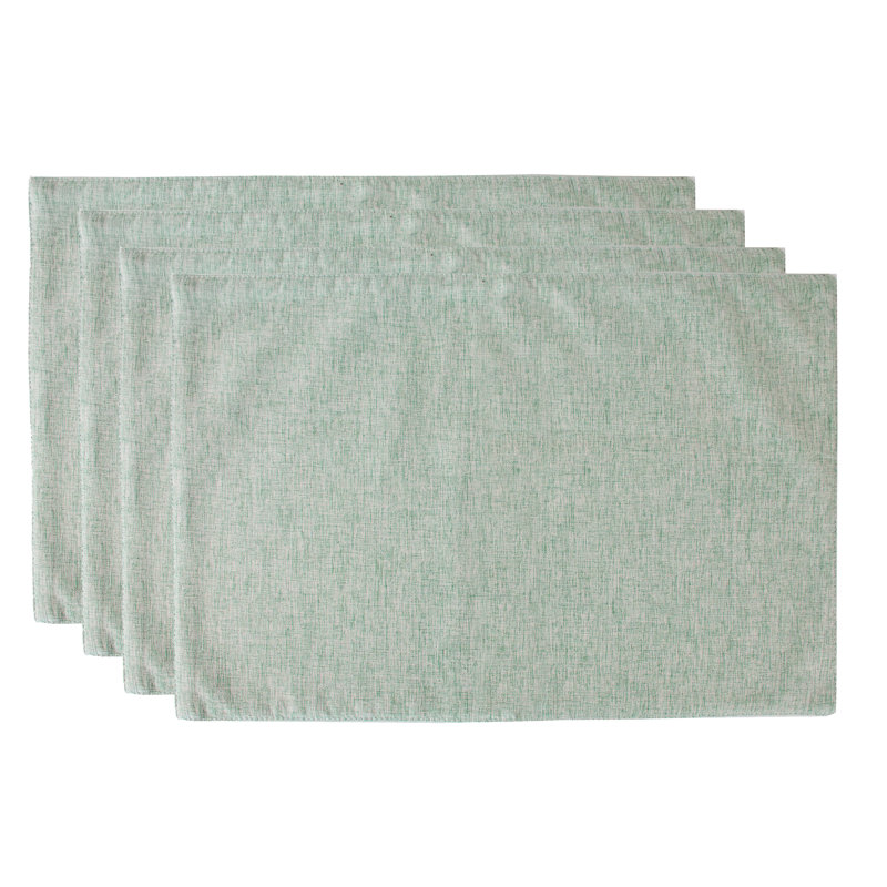 Polyester Rectangle Placemat, Sage